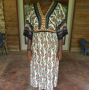 Vintage floral dress